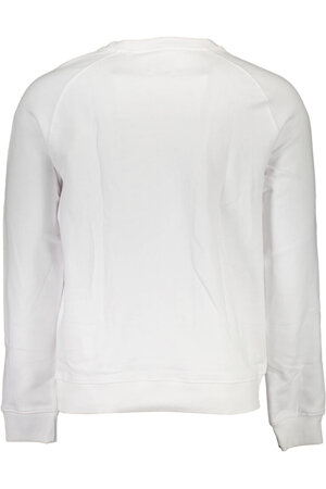 GUESS JEANS SWEATSHIRT WITHOUT ZIP MAN WHITE