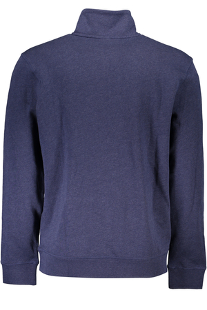 HUGO BOSS MEN&#39;S BLUE ZIP SWEATSHIRT