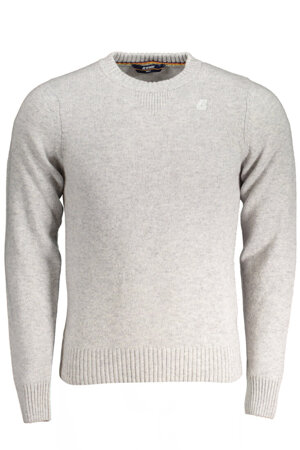 K-WAY GRAY MEN&#39;S SWEATER