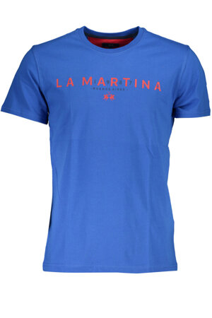 LA MARTINA MEN&#39;S SHORT SLEEVE T-SHIRT BLUE