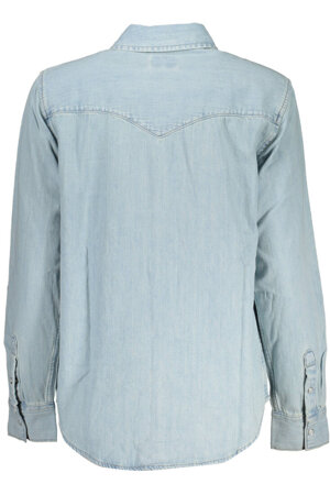 LEVI&#39;S LIGHT BLUE WOMEN&#39;S LONG SLEEVED SHIRT