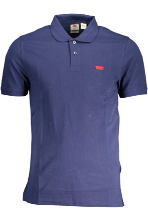 LEVI&#39;S POLO SHORT SLEEVE MAN BLUE