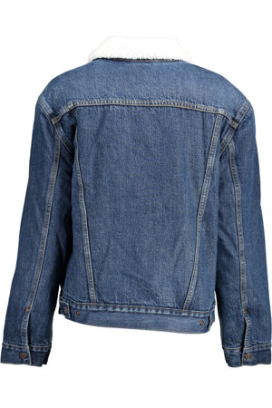 LEVI&#39;S WOMEN&#39;S BLUE JEANS JACKET