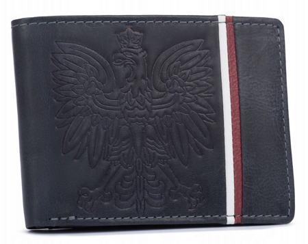 Leather wallet RFID N992A-HP-BL