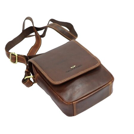 Men's genuine leather sachet Peterson PTN TB-708-COM