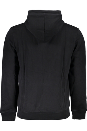 NAPAPIJRI MEN&#39;S BLACK ZIP SWEATSHIRT