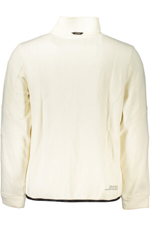 NAPAPIJRI MEN&#39;S WHITE ZIP SWEATSHIRT