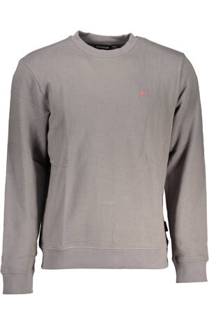 NAPAPIJRI SWEATSHIRT WITHOUT ZIP GRAY MAN