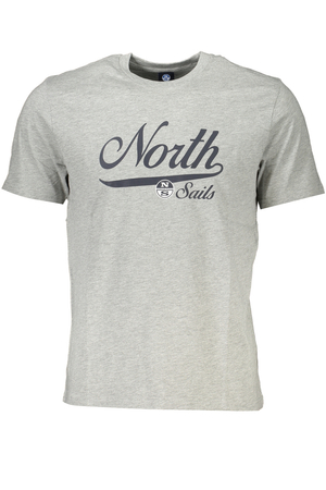 NORTH SAILS MEN&#39;S SHORT SLEEVED T-SHIRT GRAY