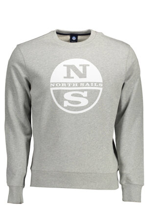 NORTH SAILS SWEATSHIRT WITHOUT ZIP MAN GRAY