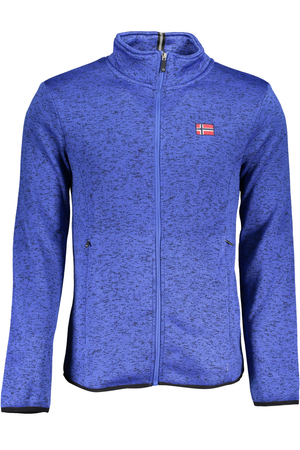 NORWAY 1963 MEN&#39;S BLUE ZIP SWEATSHIRT