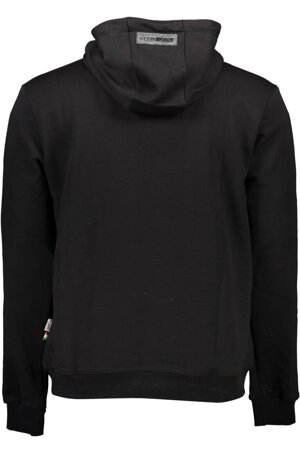 PLEIN SPORT SWEATSHIRT WITHOUT ZIP MAN BLACK