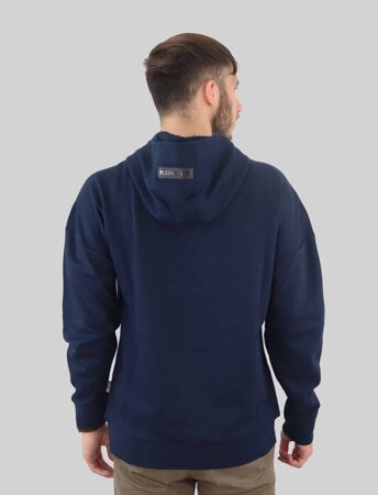 PLEIN SPORT SWEATSHIRT WITHOUT ZIP MAN BLUE