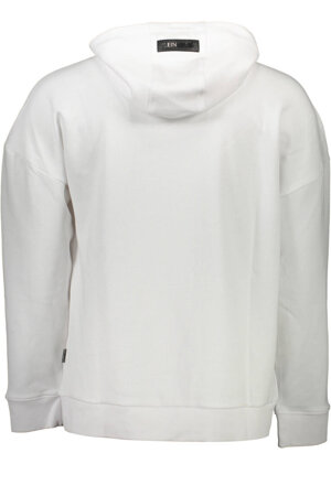 PLEIN SPORT SWEATSHIRT WITHOUT ZIP MAN WHITE