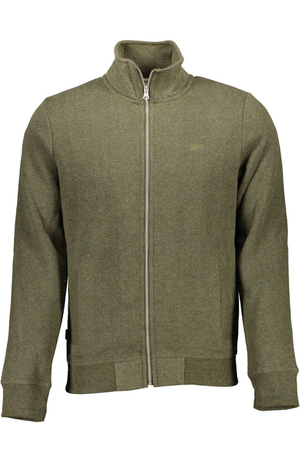 SUPERDRY SWEATSHIRT WITH ZIP MAN GREEN