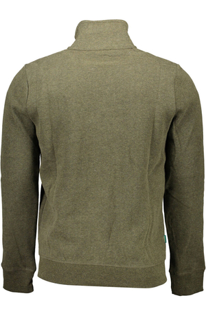 SUPERDRY SWEATSHIRT WITH ZIP MAN GREEN