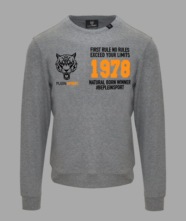 Sweatshirts Marke Plein Sport Modell FIPSG13 Farbe Grey. Clothing Men. Saison: All Year