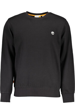 TIMBERLAND MEN&#39;S BLACK ZIP-OUT SWEATSHIRT