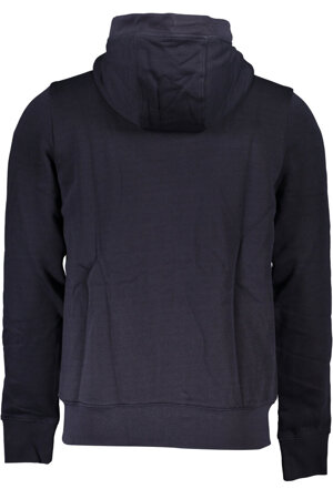 TOMMY HILFIGER MEN&#39;S BLUE ZIP SWEATSHIRT