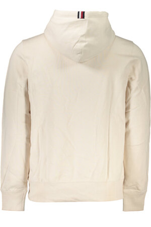 TOMMY HILFIGER MEN&#39;S WHITE ZIPLESS SWEATSHIRT