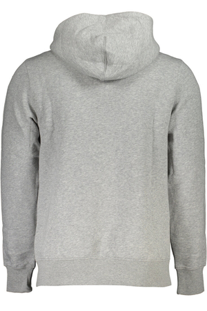 TOMMY HILFIGER MEN'S GRAY ZIPLESS SWEATSHIRT