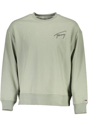 TOMMY HILFIGER SWEATSHIRT WITHOUT ZIP MAN GREEN