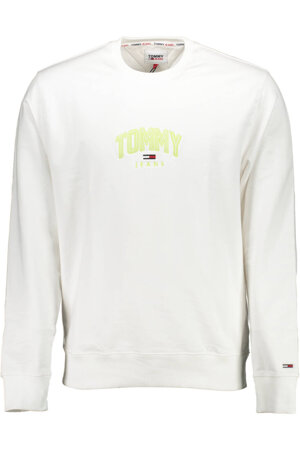 TOMMY HILFIGER SWEATSHIRT WITHOUT ZIP MAN WHITE