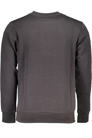 US GRAND POLO MEN&#39;S BLACK ZIP-OUT SWEATSHIRT