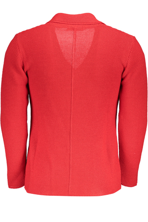 US GRAND POLO MEN&#39;S RED CARDIGAN