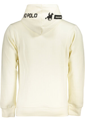 US GRAND POLO MEN&#39;S WHITE ZIPLESS SWEATSHIRT