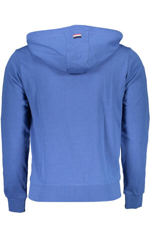 US POLO MEN&#39;S BLUE SWEATSHIRT WITH ZIP