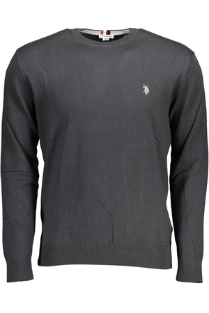 US POLO SHIRT MAN BLACK