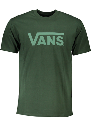 VANS GREEN MEN's SHORT SLEEVE T-SHIRT