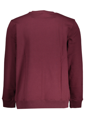 VANS RED MEN&#39;S ZIPLESS SWEATSHIRT