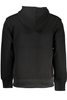 CALVIN KLEIN MEN&#39;S BLACK ZIP SWEATSHIRT