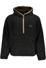 CALVIN KLEIN MEN&#39;S BLACK ZIPLESS SWEATSHIRT