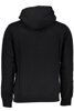 CALVIN KLEIN MEN&#39;S BLACK ZIPLESS SWEATSHIRT