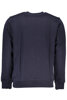 CALVIN KLEIN MEN&#39;S BLUE ZIPLESS SWEATSHIRT