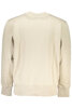 CALVIN KLEIN MEN's BEIGE ZIPLESS SWEATSHIRT