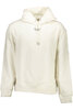 CALVIN KLEIN WHITE MEN&#39;S SWEATSHIRT WITHOUT ZIP