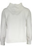 CALVIN KLEIN WHITE MEN&#39;S SWEATSHIRT WITHOUT ZIP