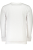 CAVALLI CLASS MEN&#39;S WHITE ZIPLESS SWEATSHIRT