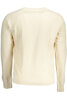 GANT MEN&#39;S BEIGE ZIPLESS SWEATSHIRT