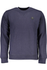 GIAN MARCO VENTURI BLUE MAN SWEATSHIRT WITHOUT ZIP