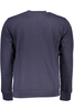 GIAN MARCO VENTURI BLUE MAN SWEATSHIRT WITHOUT ZIP