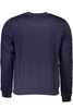 GIAN MARCO VENTURI MEN&#39;S BLUE ZIPLESS SWEATSHIRT