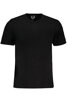 GIAN MARCO VENTURI MEN&#39;S SHORT SLEEVED T-SHIRT BLACK