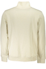 HUGO BOSS MEN&#39;S BEIGE ZIP SWEATSHIRT