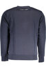 LA MARTINA BLUE MEN&#39;S SWEATSHIRT WITHOUT ZIP