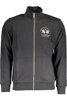 LA MARTINA MEN&#39;S BLACK ZIPPED SWEATSHIRT